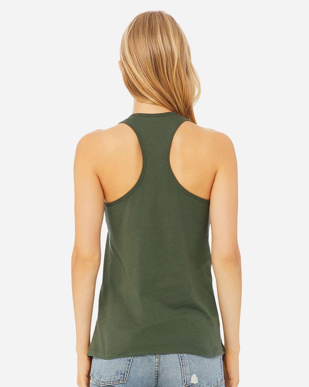 Military Green - Model Back 