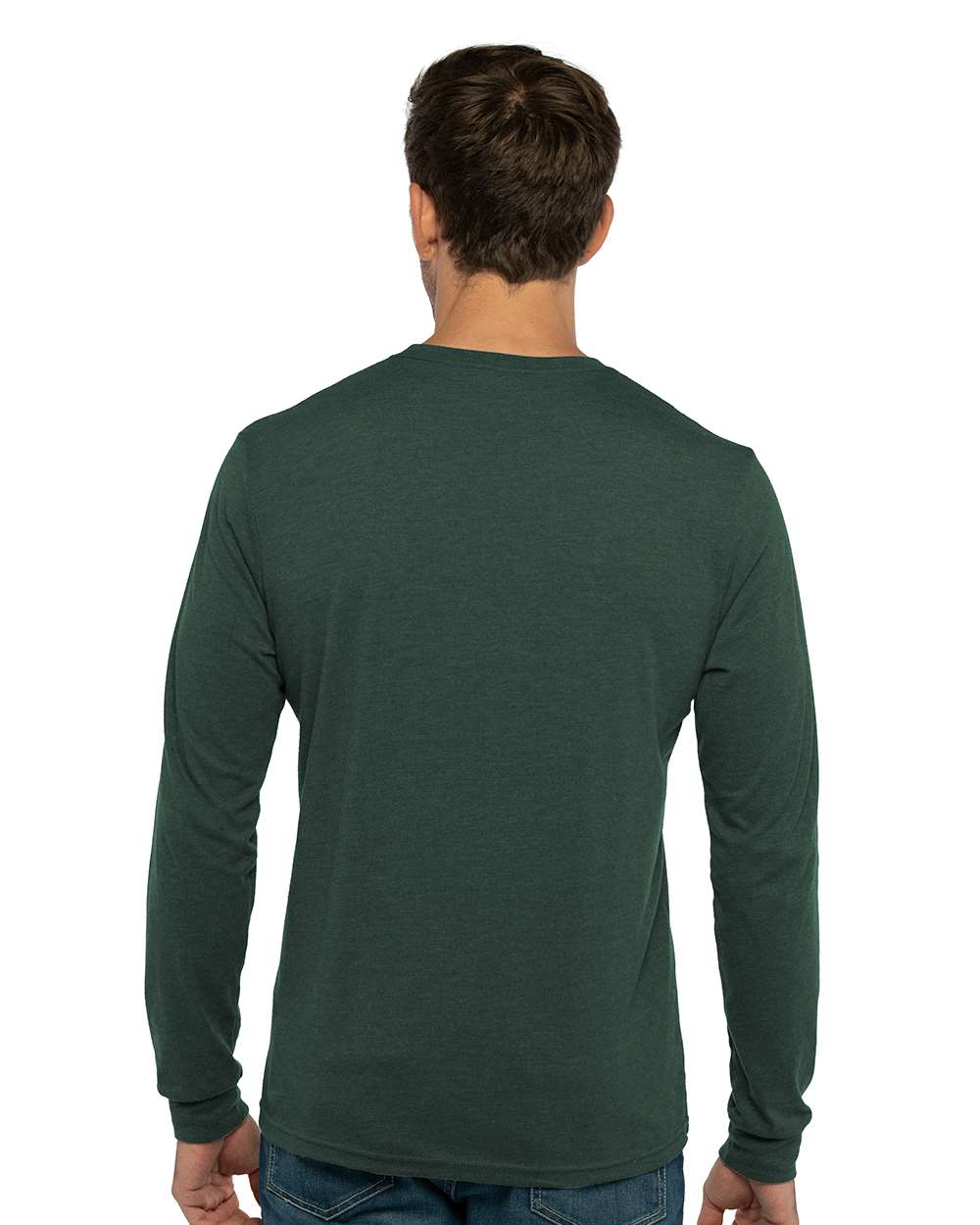 Heather Forest Green - Model Back 
