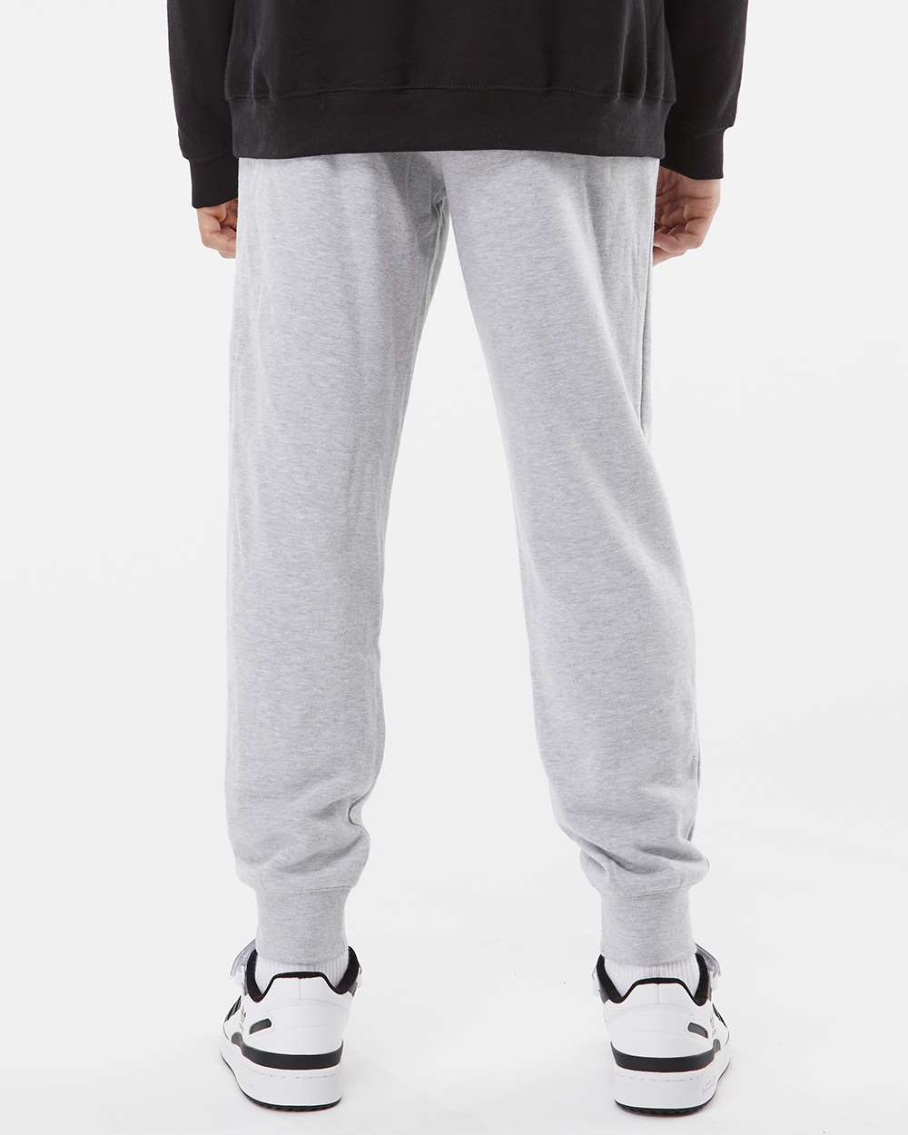 Grey Heather - Model Back 