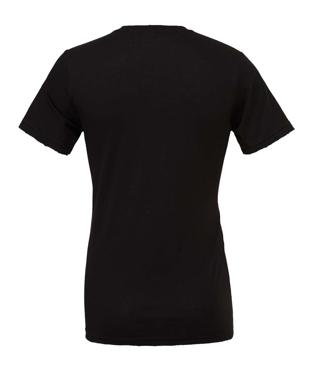 Solid Black Triblend - Back 