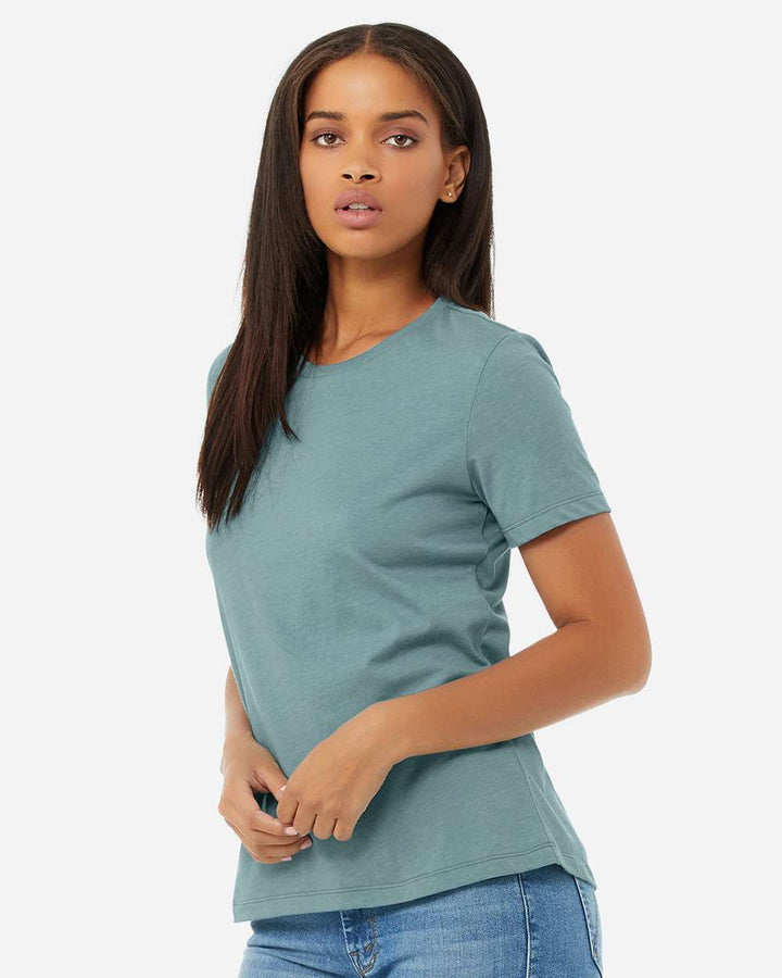 Heather Blue Lagoon - Model Side 