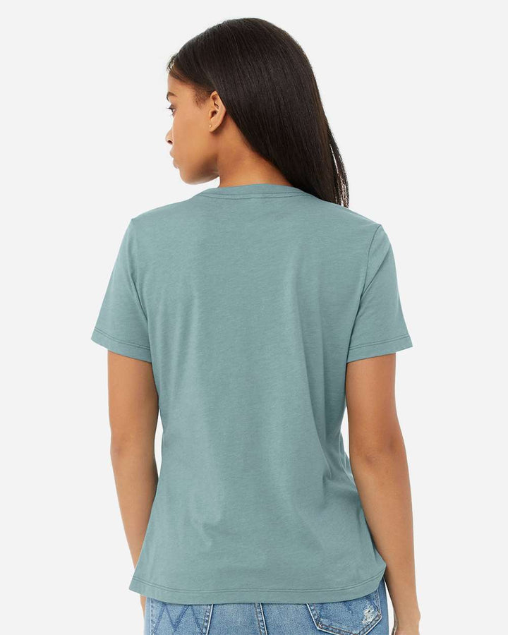Heather Blue Lagoon - Model Back 