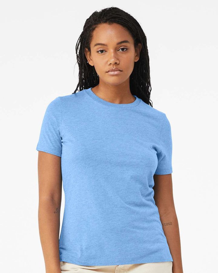 Heather Carolina Blue - Model Front 