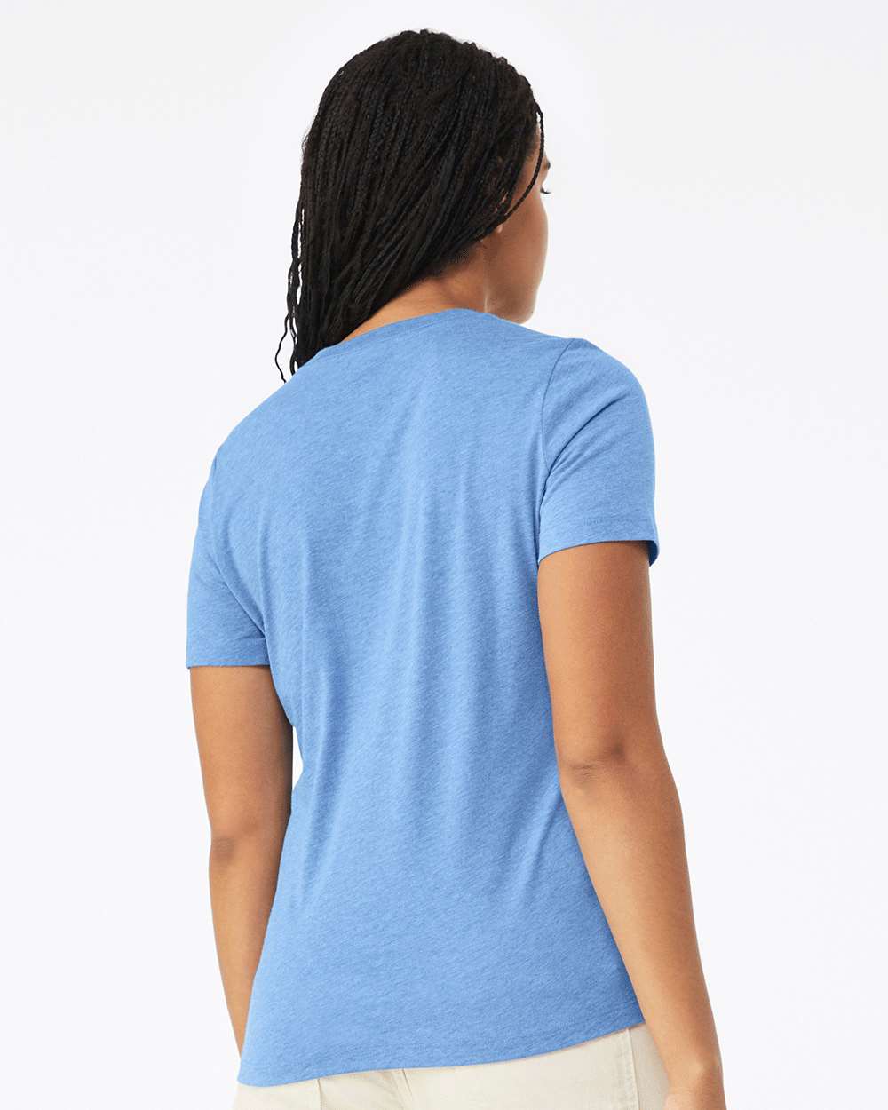 Heather Carolina Blue - Model Back 
