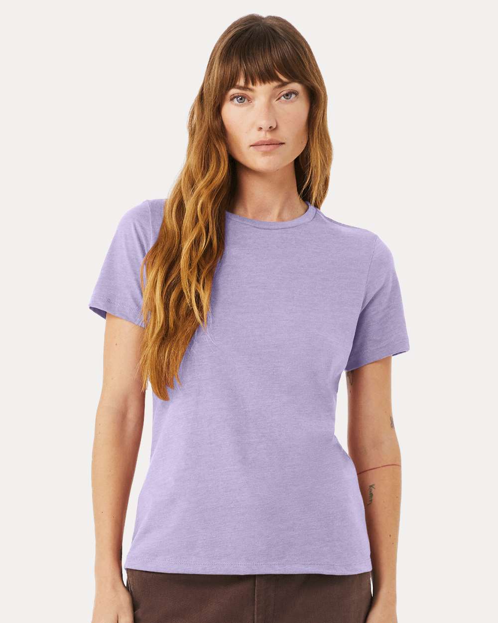 Heather Dark Lavender - Model Front 