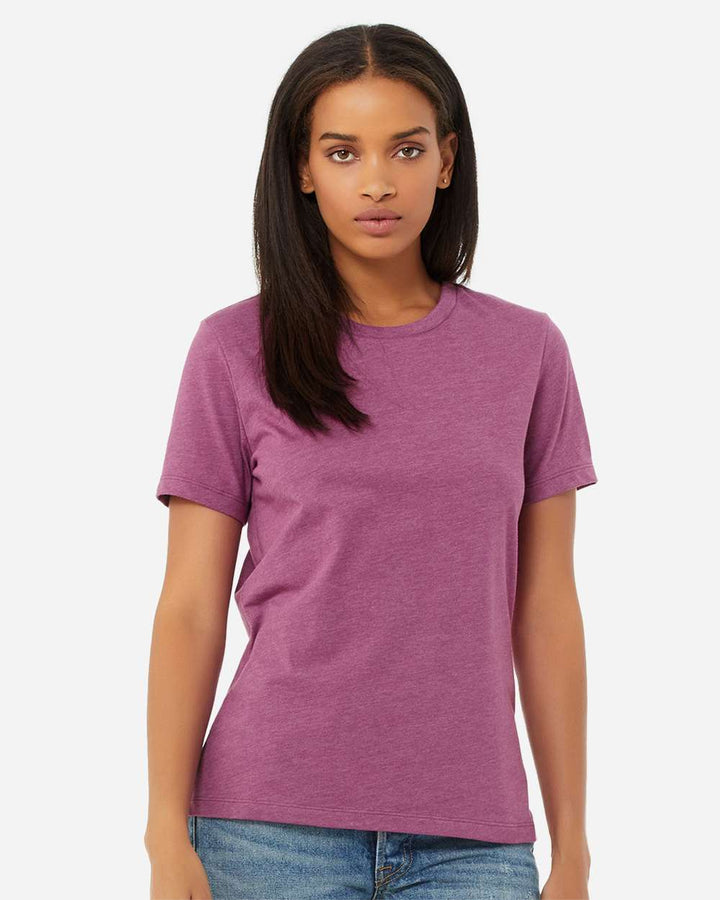 Heather Magenta - Model Front 