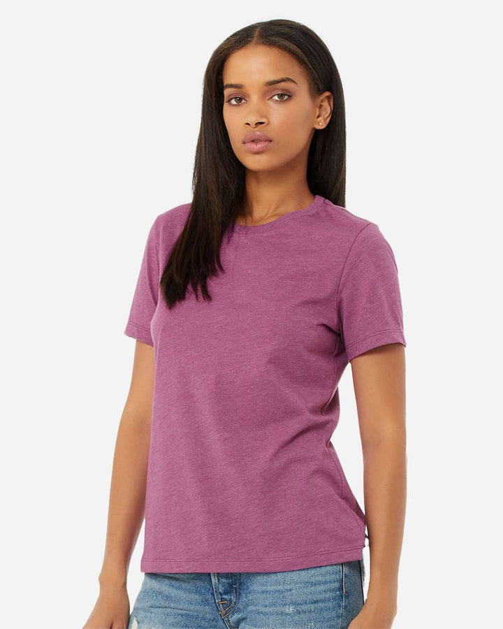 Heather Magenta - Model Side 