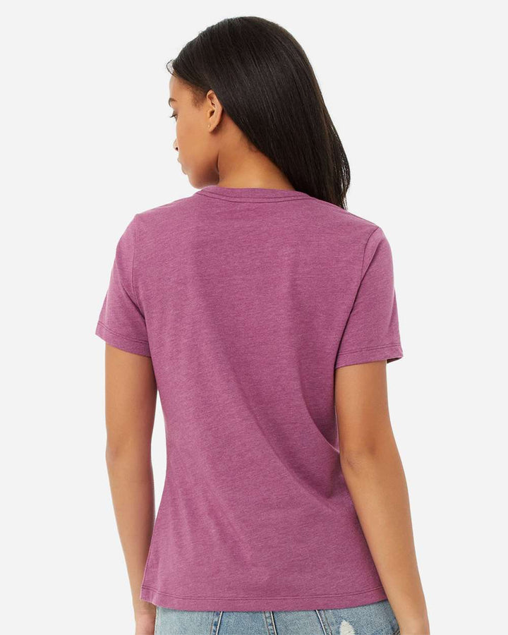 Heather Magenta - Model Back 