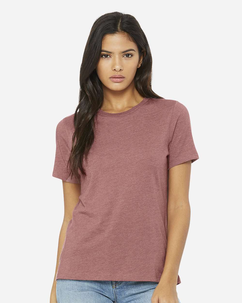 Heather Mauve - Model Front 