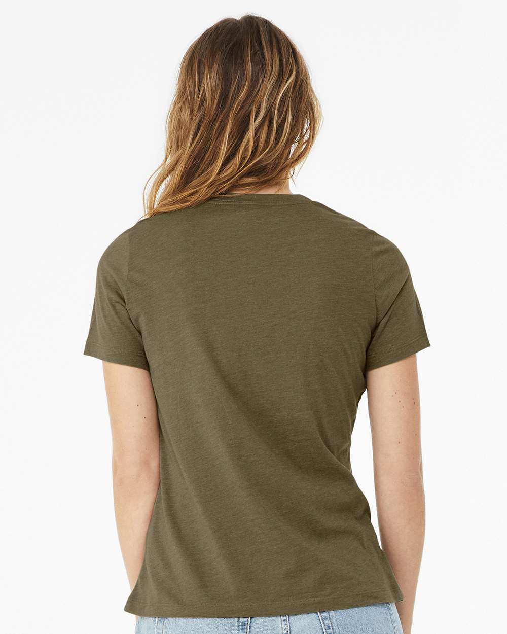 Heather Olive - Model Back 