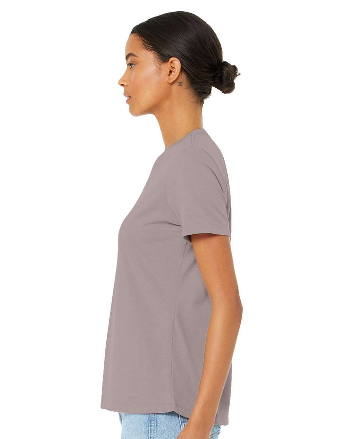 Heather Pink Gravel - Model Side 