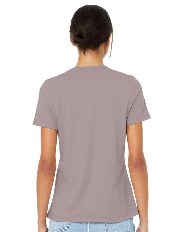 Heather Pink Gravel - Model Back 
