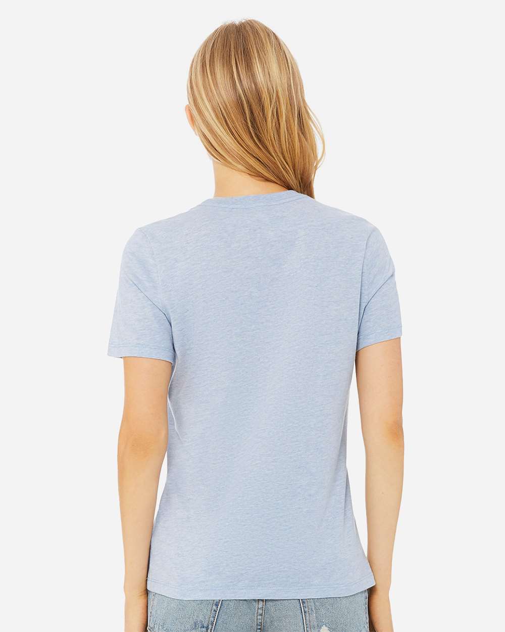 Heather Prism Blue - Model Back 