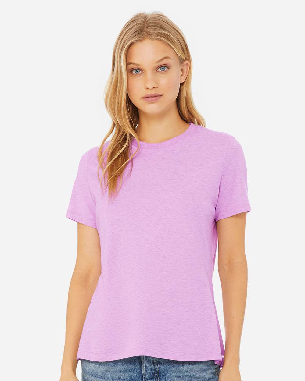 Heather Prism Lilac - Model Front 