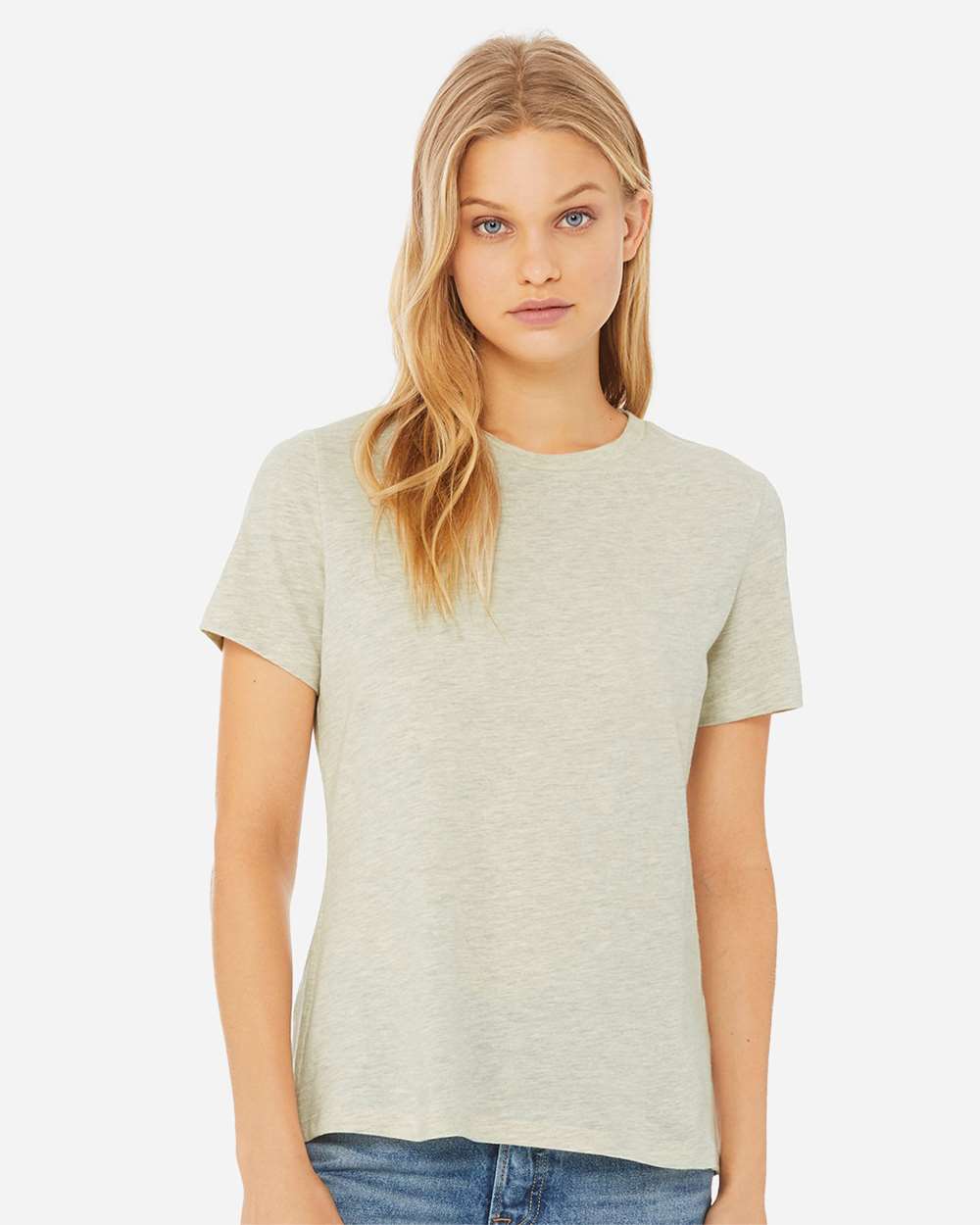 Heather Prism Natural - Model Front 