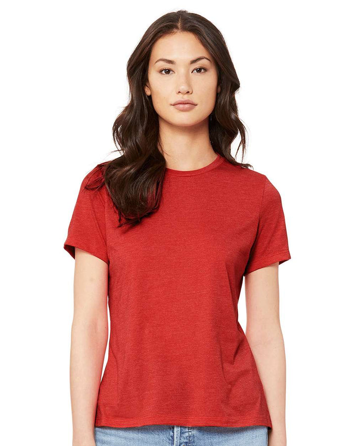 Heather Red - Model Front 