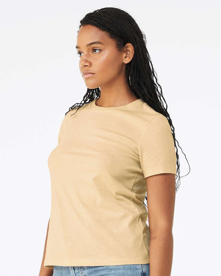 Heather Soft Cream - Model Side 