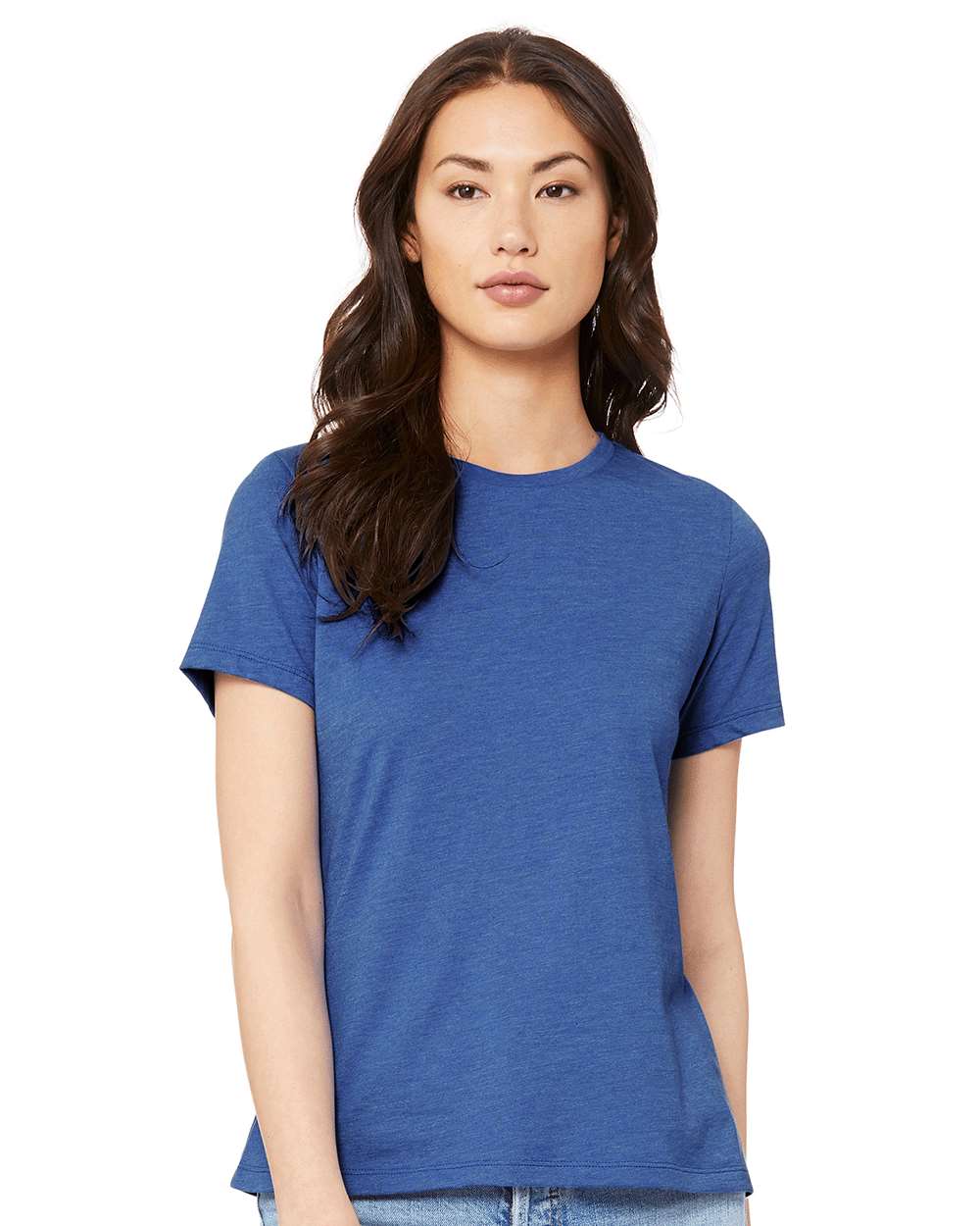 Heather True Royal - Model Front 