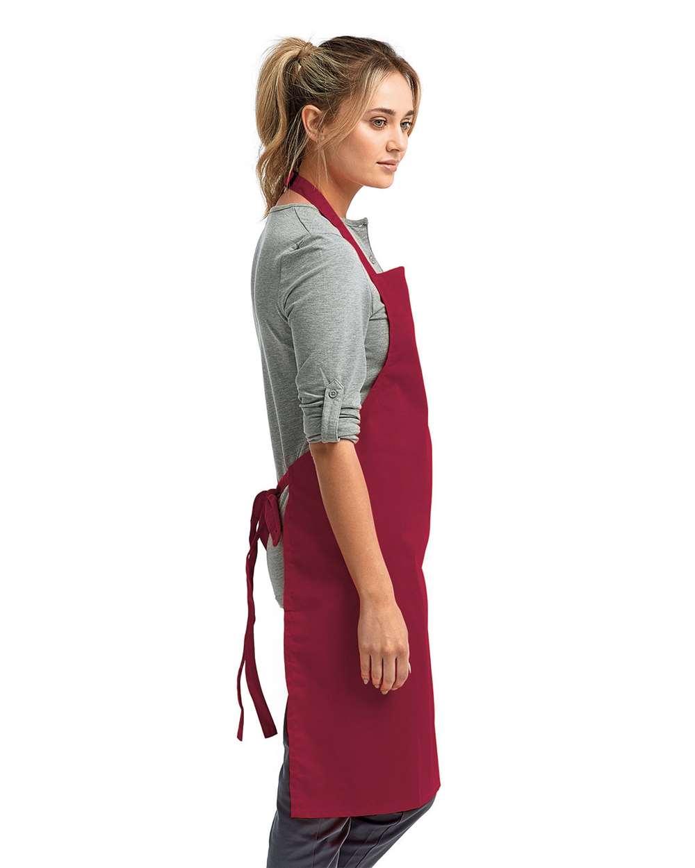 Burgundy - Model Side 