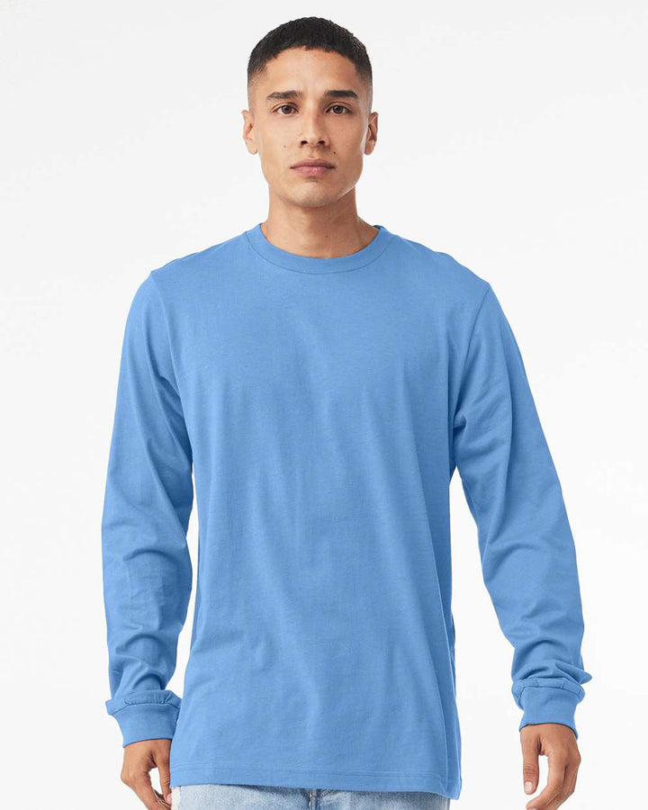 Heather Carolina Blue - Model Front 