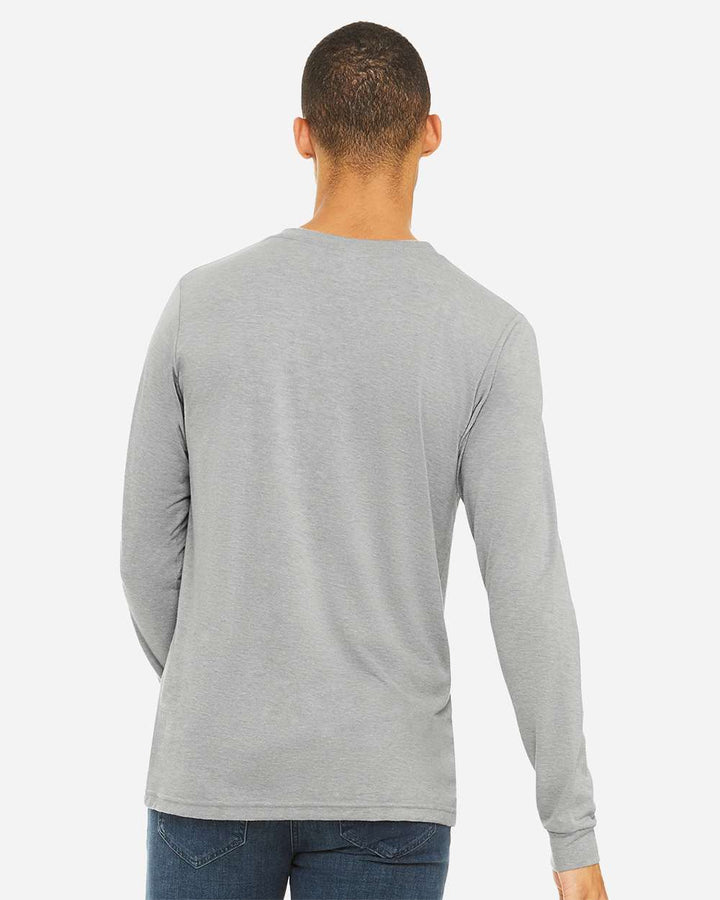 Athletic Grey Triblend - Model Back 