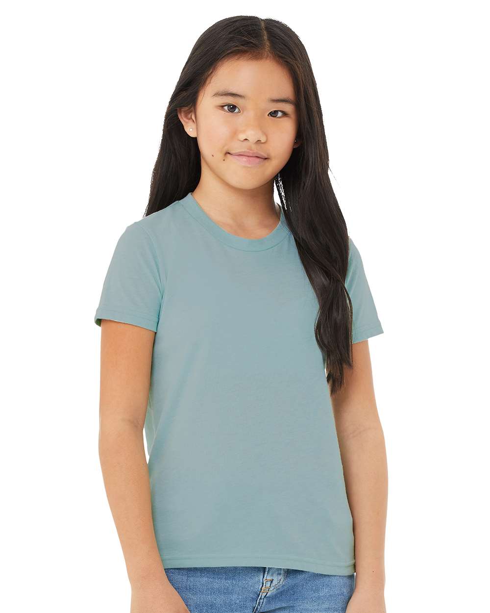 Heather Blue Lagoon - Model Front 
