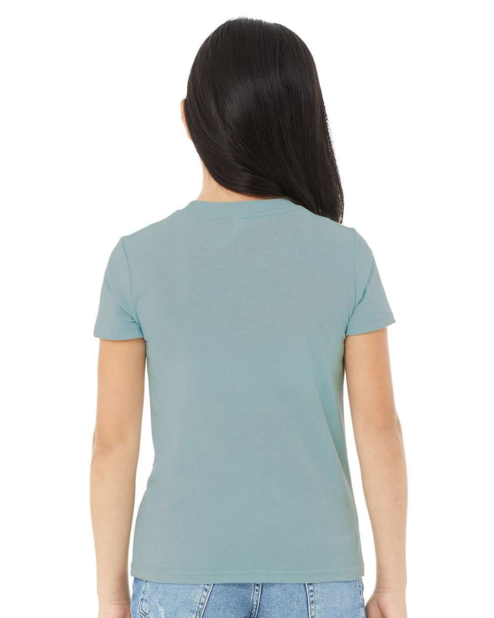 Heather Blue Lagoon - Model Back 