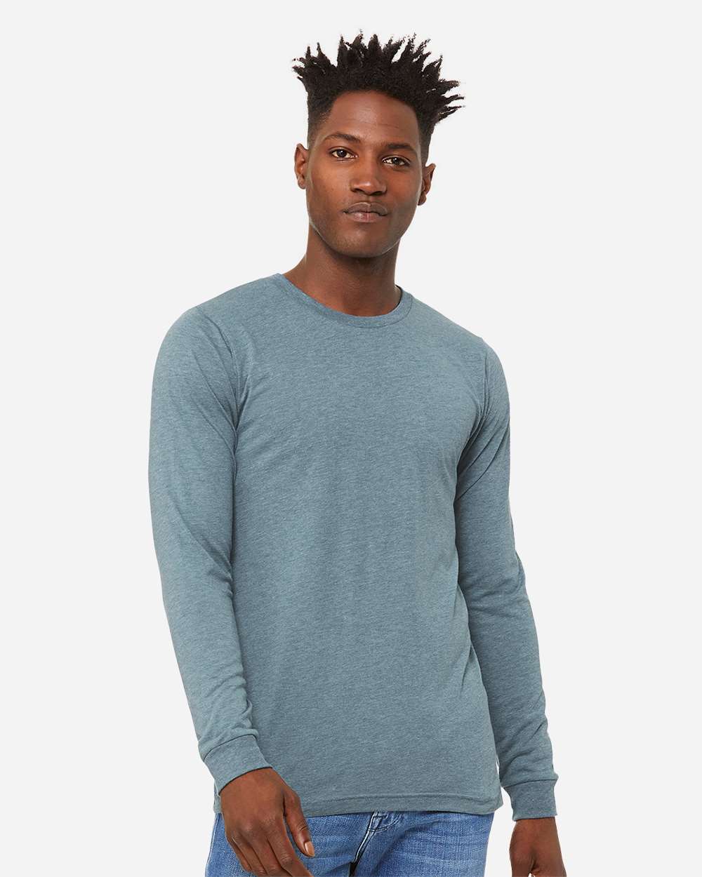Denim Triblend - Model Front 