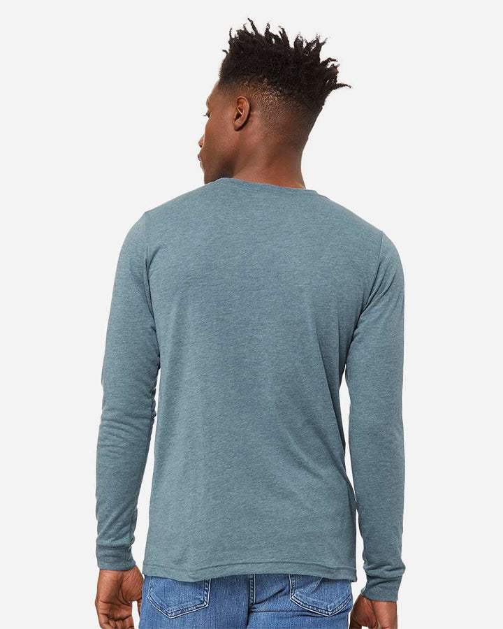 Denim Triblend - Model Back 