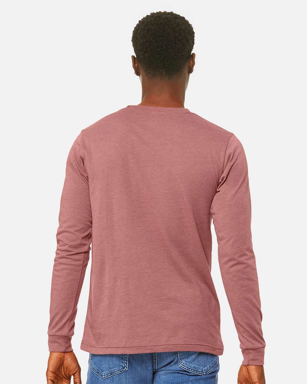 Heather Mauve - Model Back 