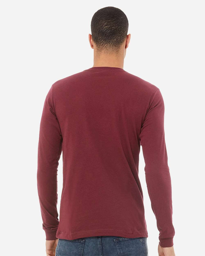 Maroon Triblend - Model Back 
