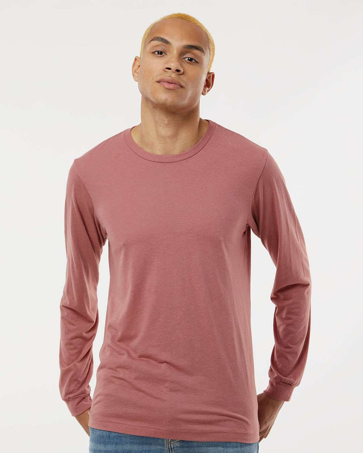 Mauve Triblend - Model Front 