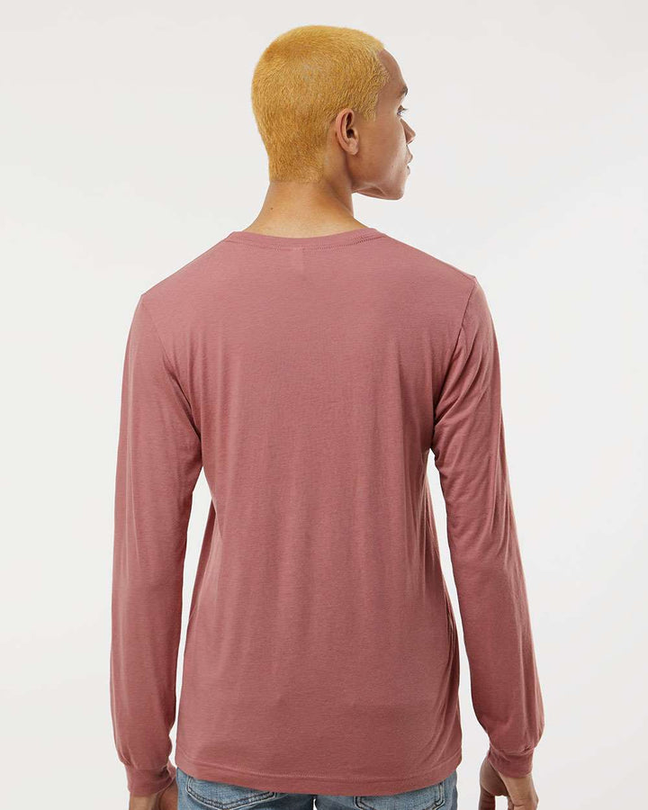 Mauve Triblend - Model Back 