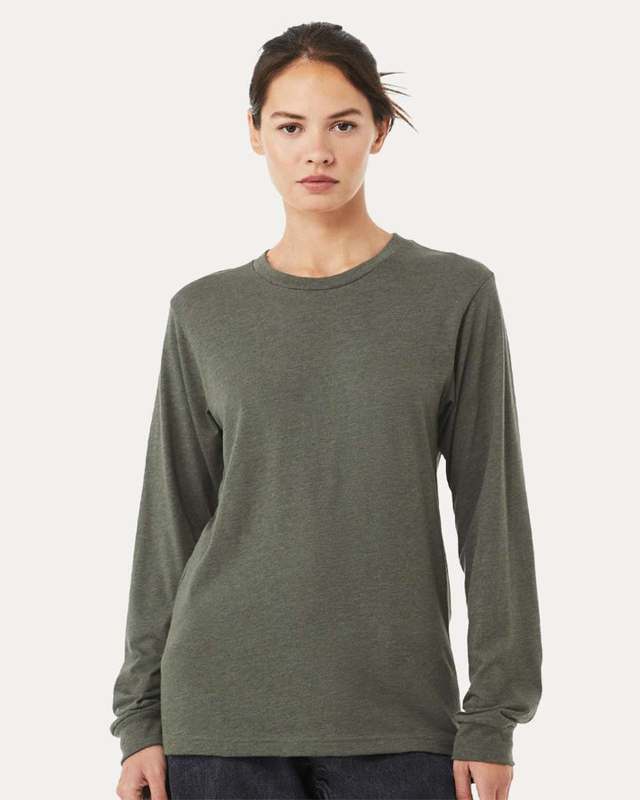 Heather Military Green - Model Front 