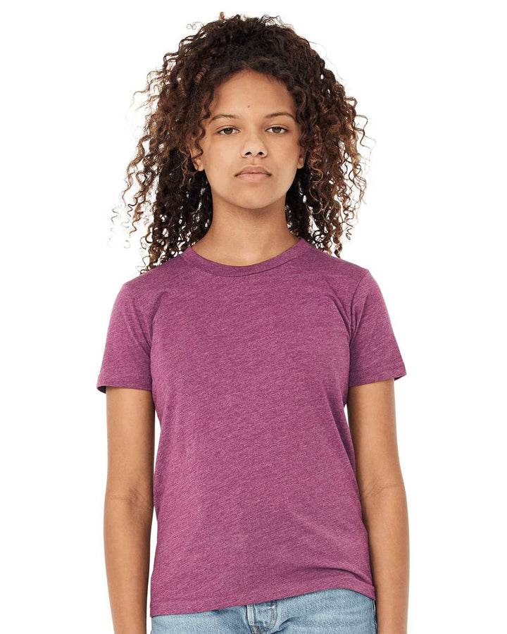 Heather Magenta - Model Front 