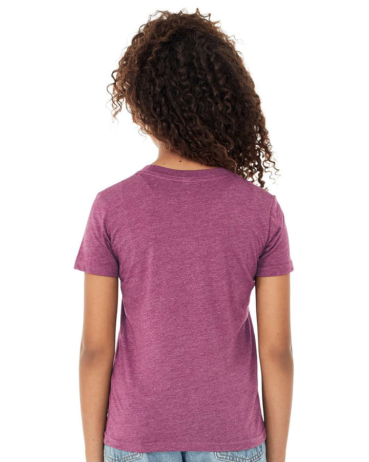Heather Magenta - Model Back 