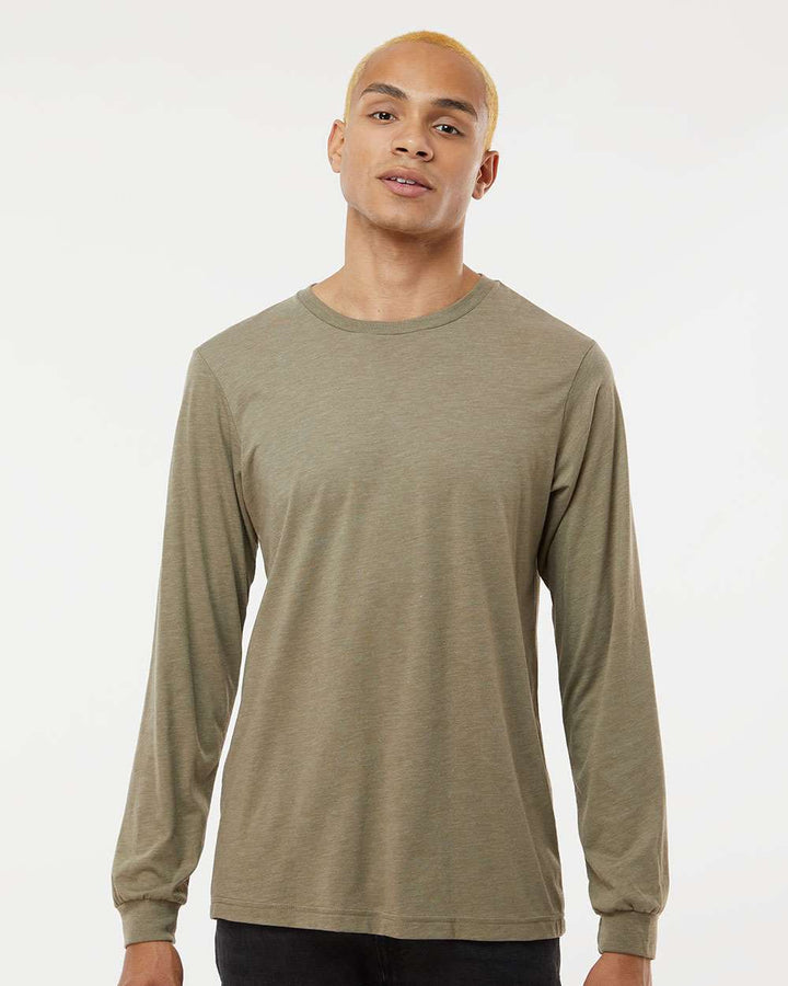 Olive Triblend - Model Front 