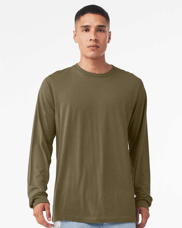 Heather Olive - Model Front 