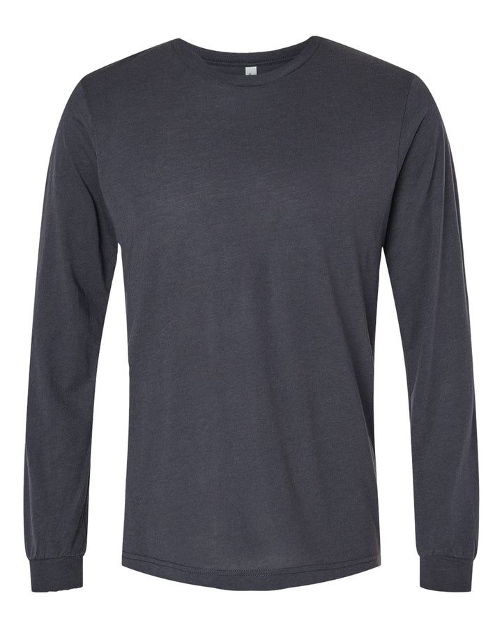 Solid Dark Grey Triblend 