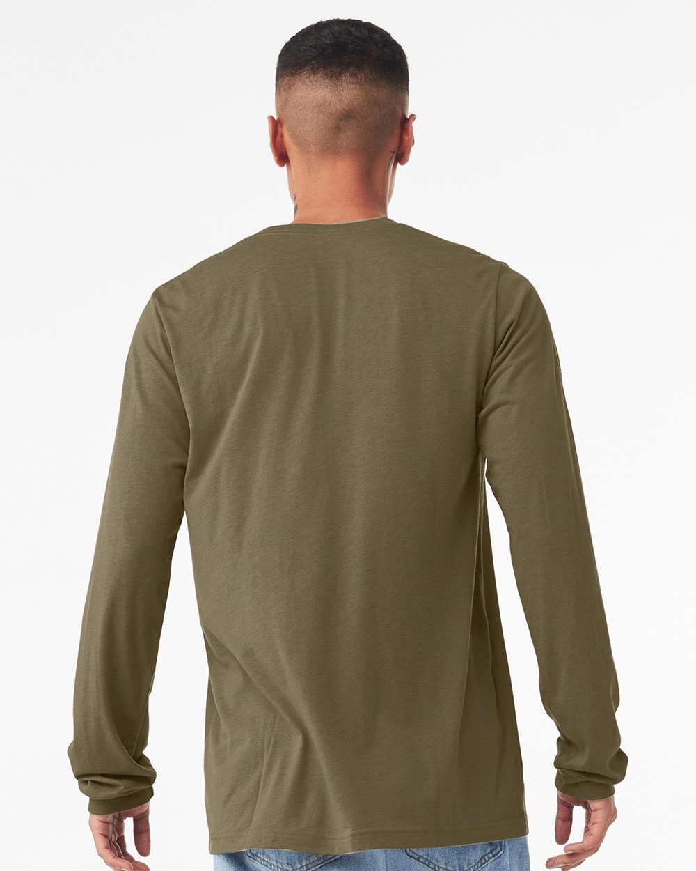 Heather Olive - Model Back 
