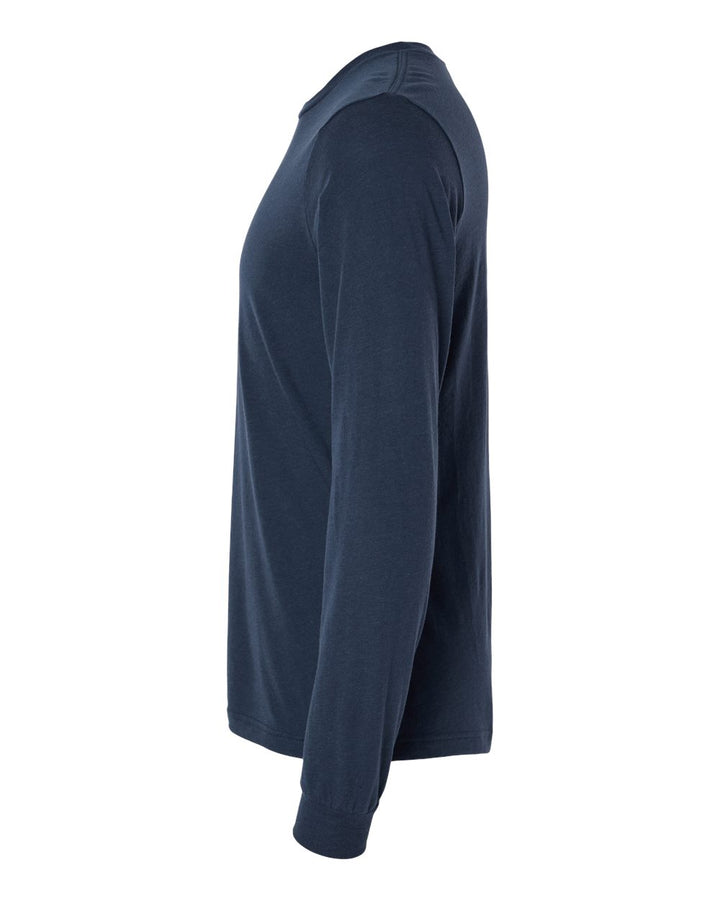 Solid Navy Triblend - Direct Side 