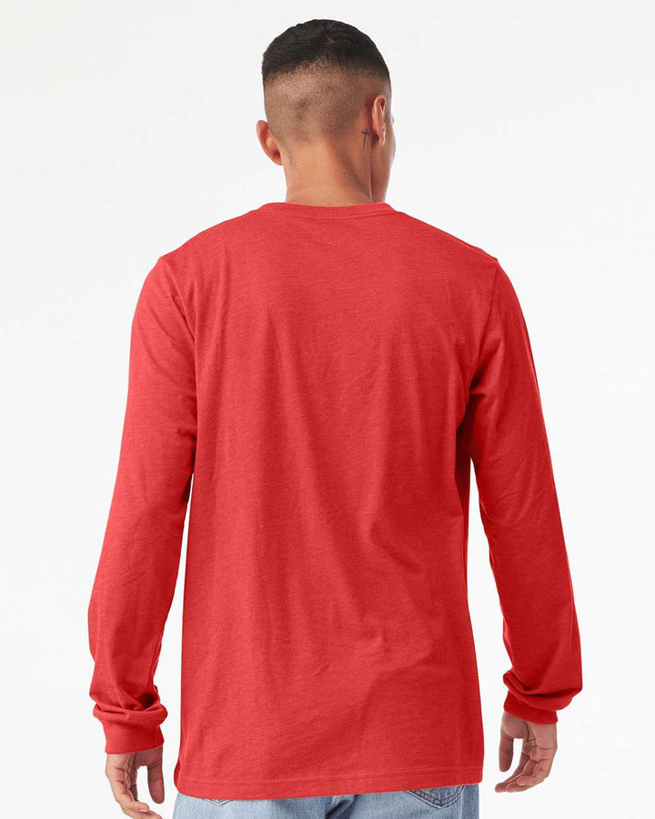 Heather Red - Model Back 