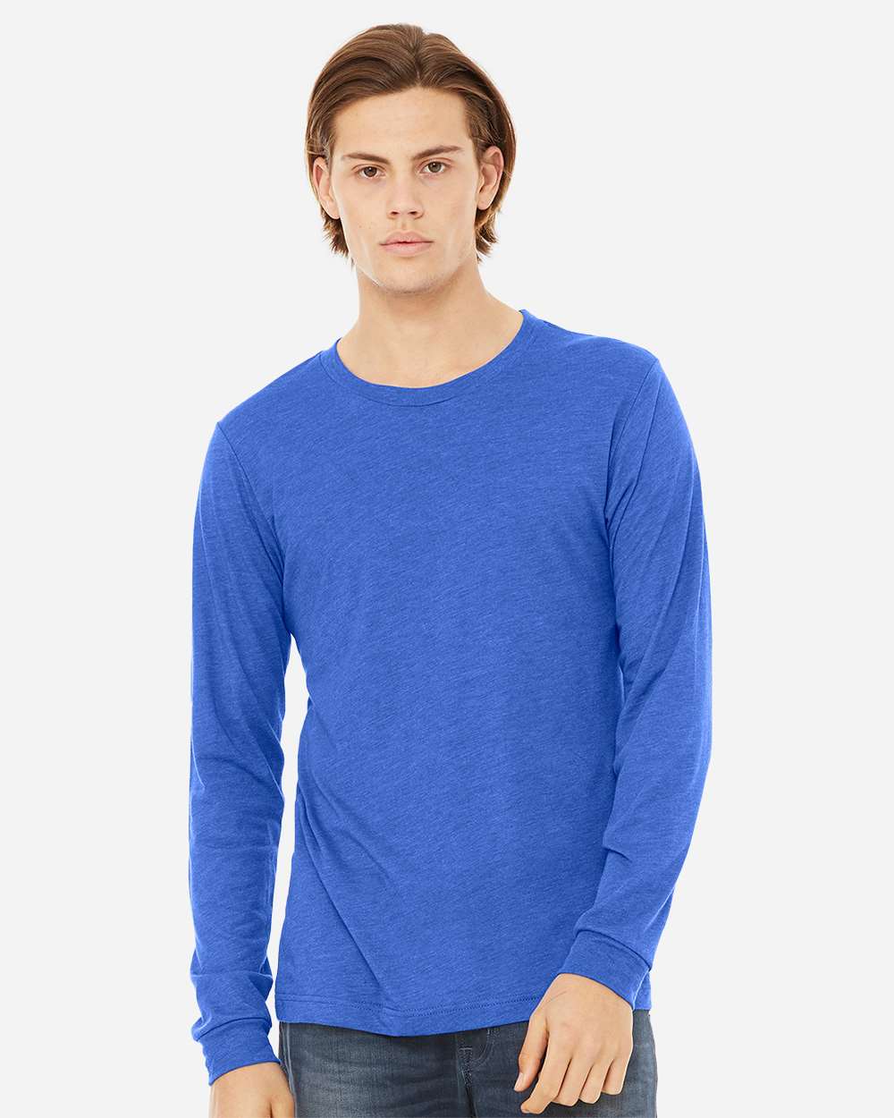 True Royal Triblend - Model Front 