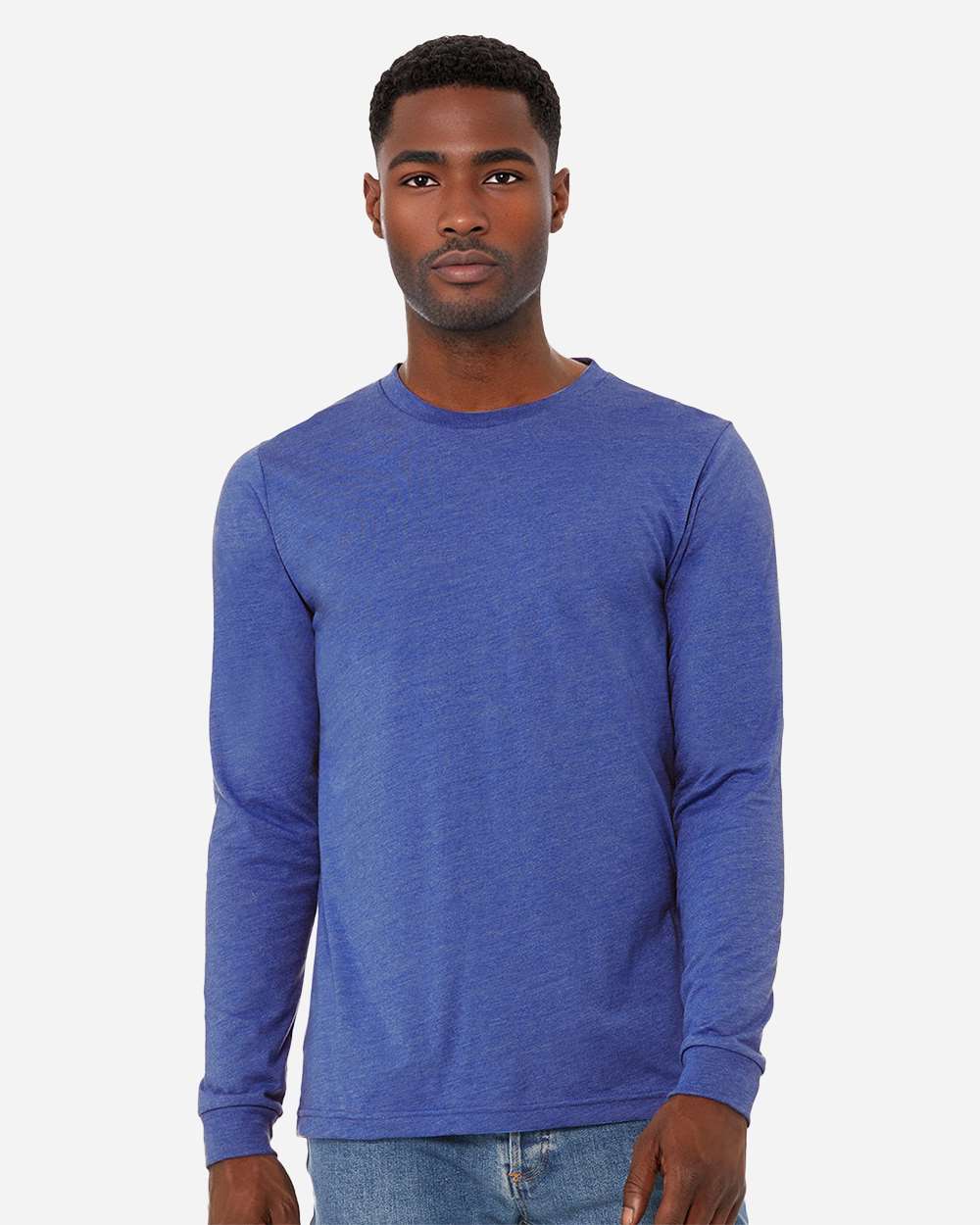 Heather True Royal - Model Front 