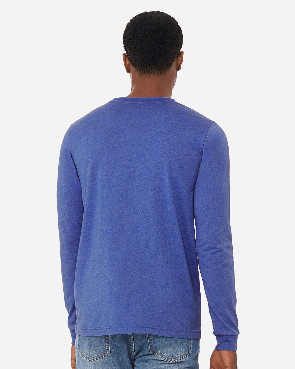 Heather True Royal - Model Back 