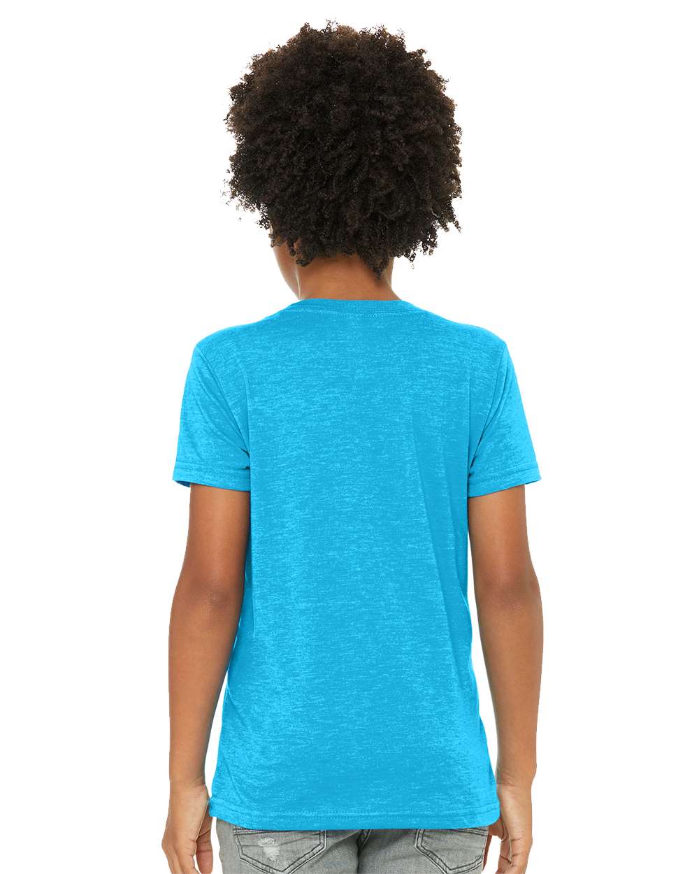 Neon Blue - Model Back 