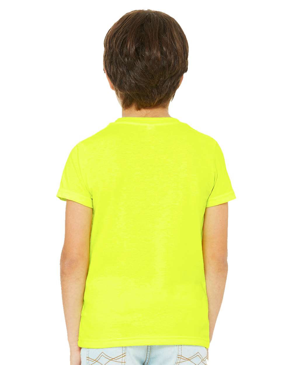 Neon Yellow - Model Back 