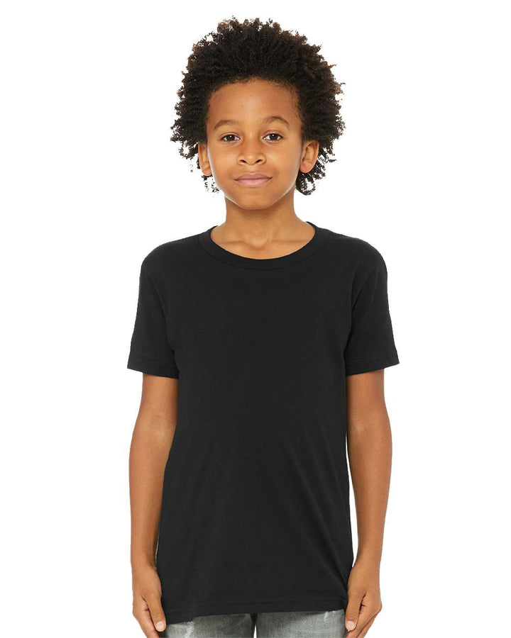 Solid Black Triblend - Model Front 
