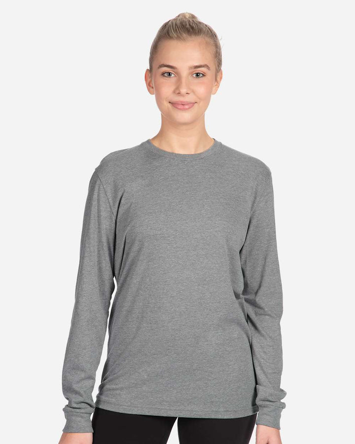 Dark Heather Grey - Model Front 