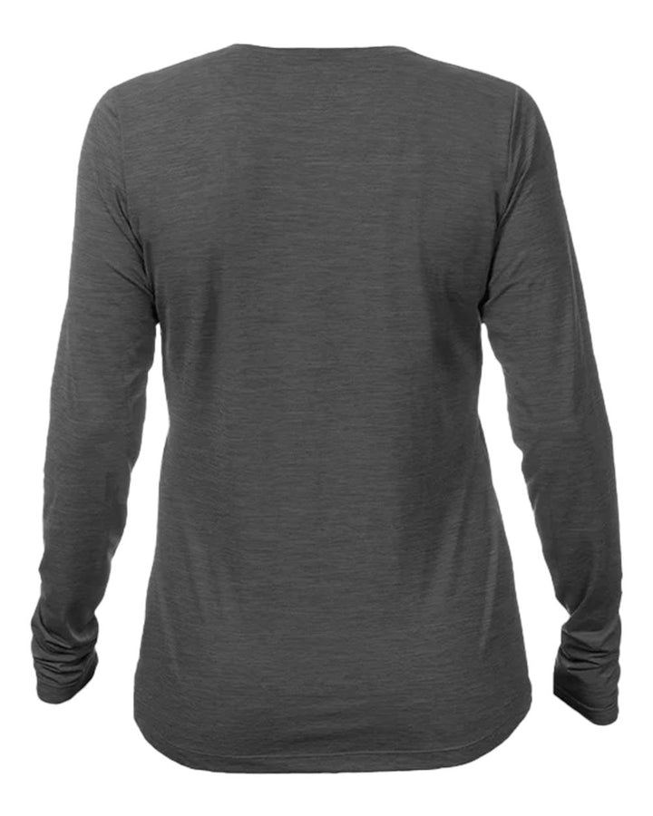 Charcoal Heathered - Back 